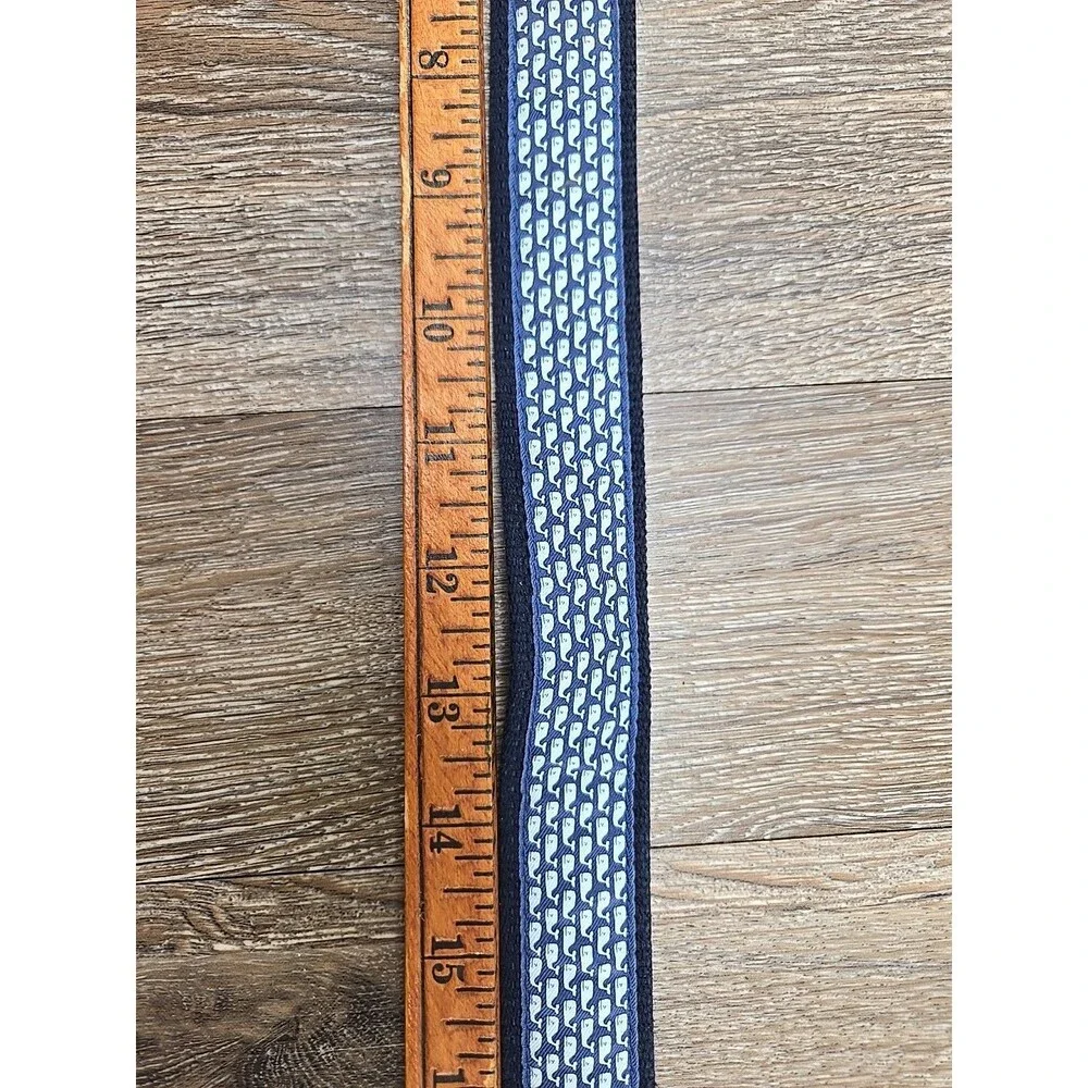 Vineyard Vines Whale Canvas Ribbon Belt Youth Kids Size 26 Pre-Teen Teen Child